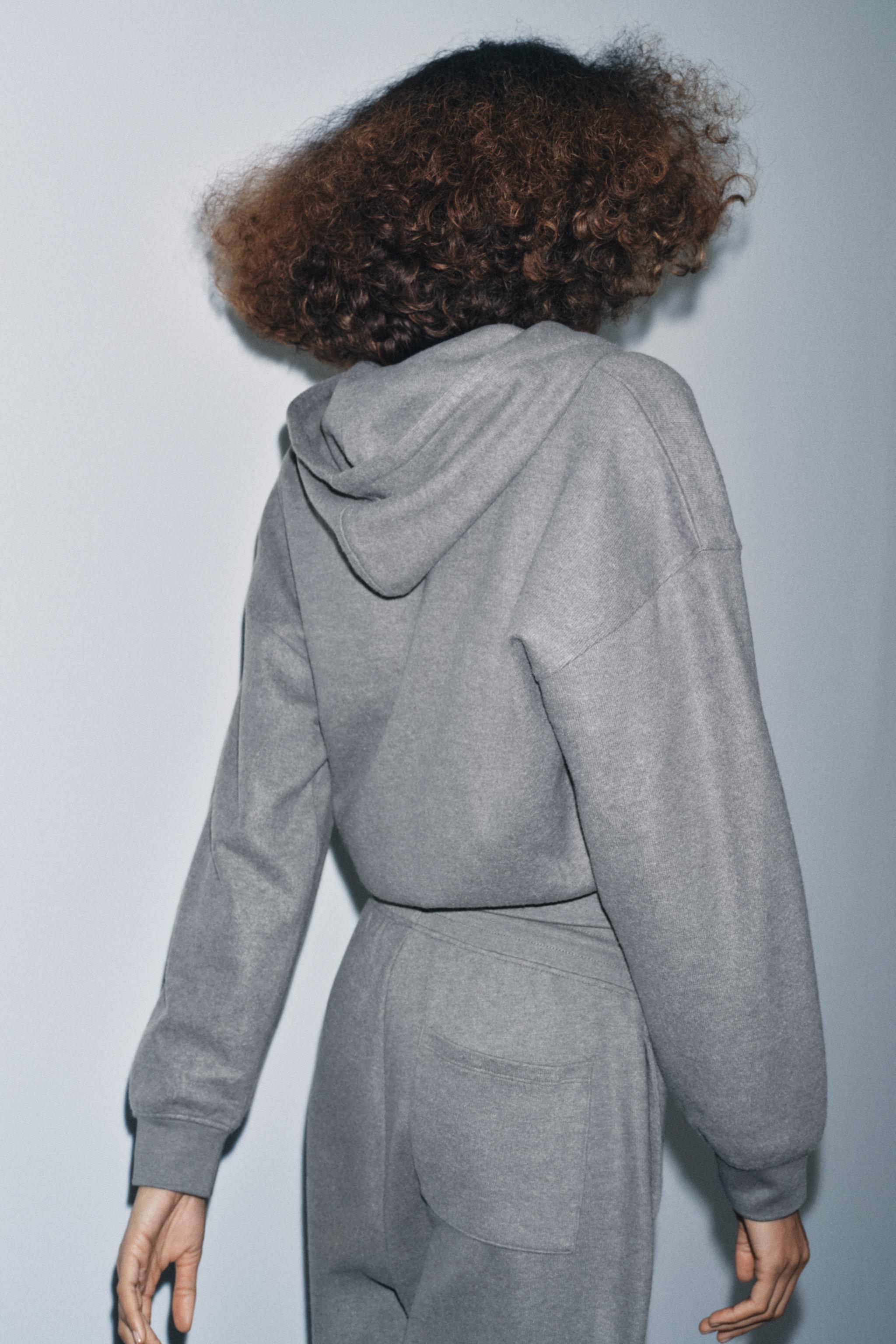 SOFT RIB HOODIE SWEATSHIRT